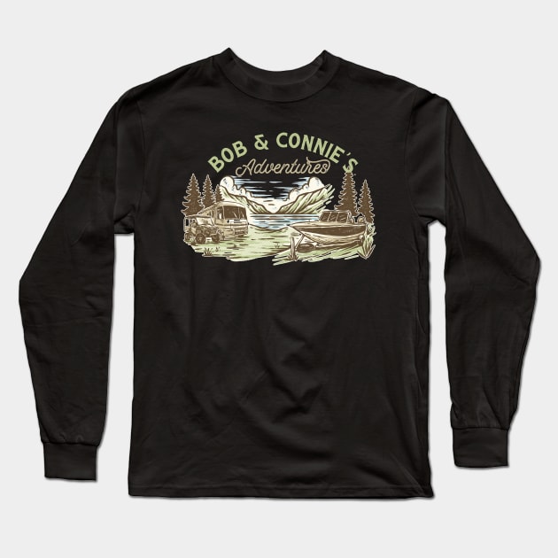 Back design only Long Sleeve T-Shirt by bandcadventures